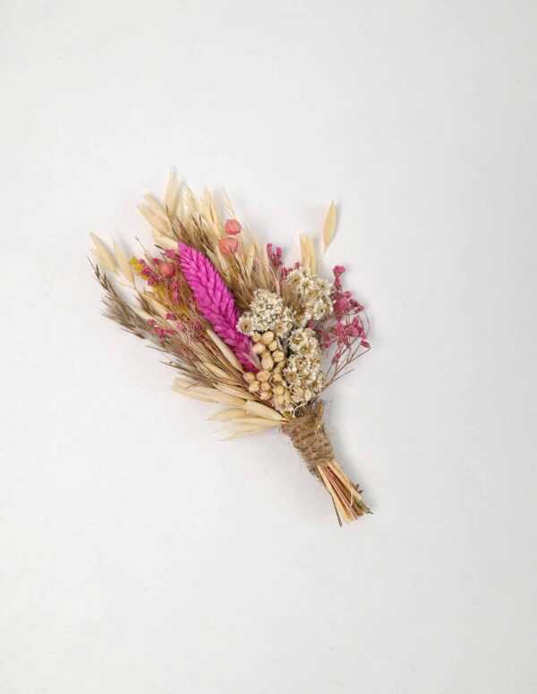 Mini Bouquets- Pink and Dried Plant