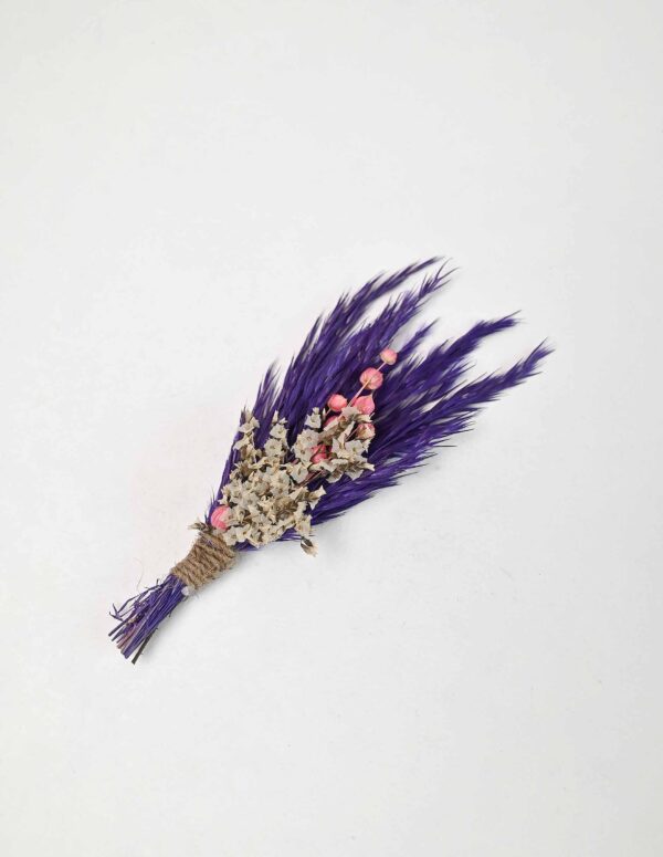 Mini Bouquets- Purple and White