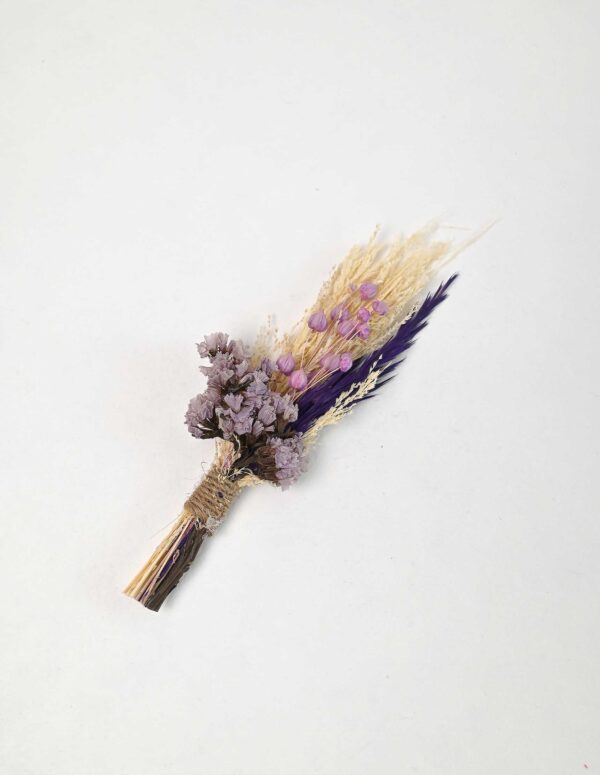 Mini Bouquets- Violet and White