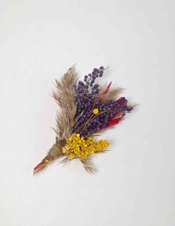 Mini Bouquets- Purple and Yellow