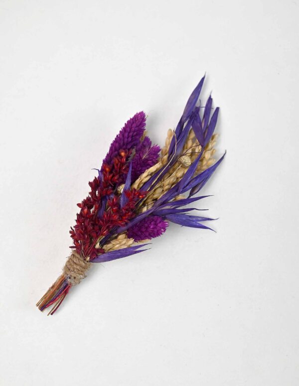 Mini Bouquets- Red Purple and Yellow