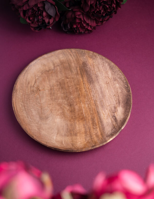 wooden plate -10inch