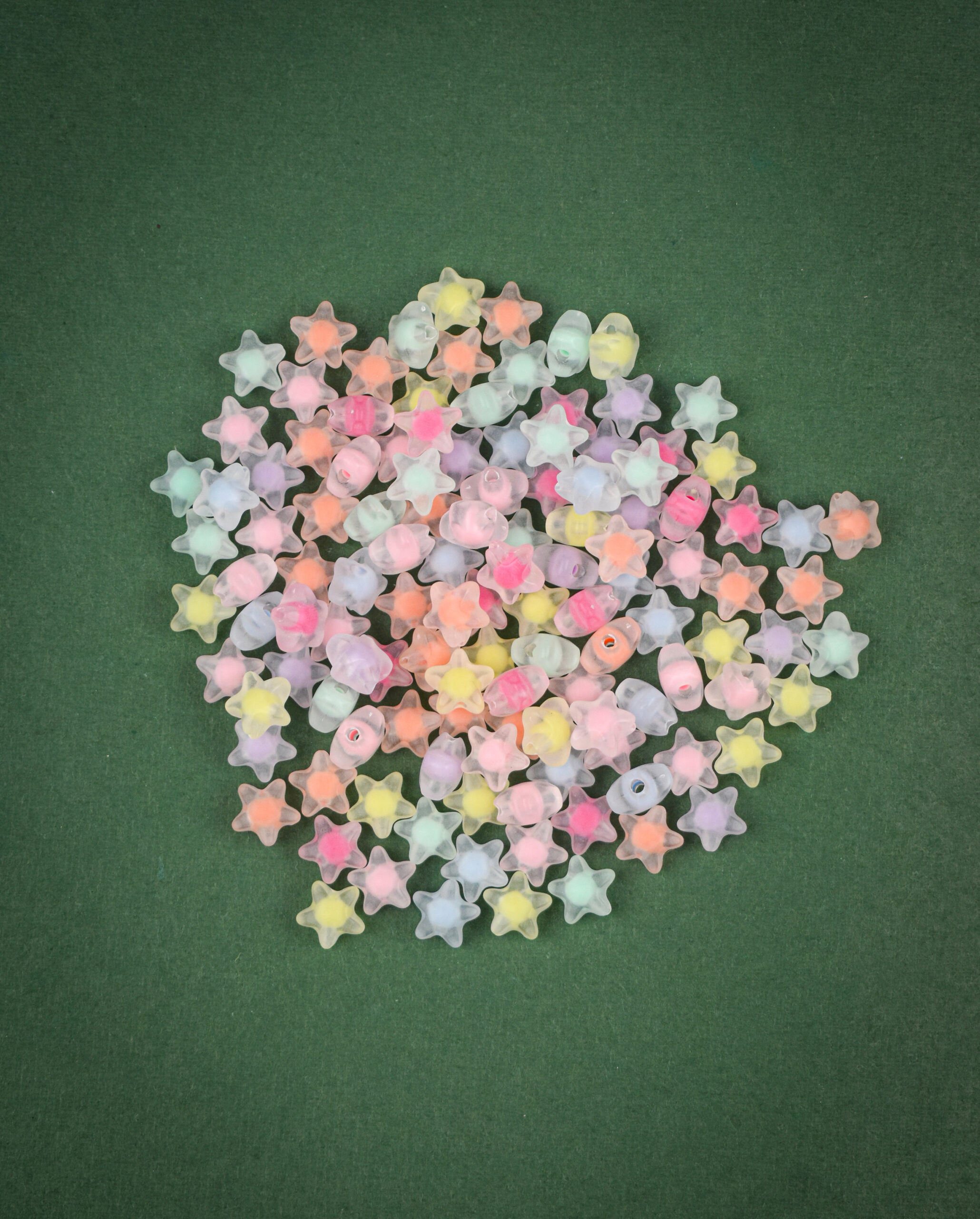 craft beads star small