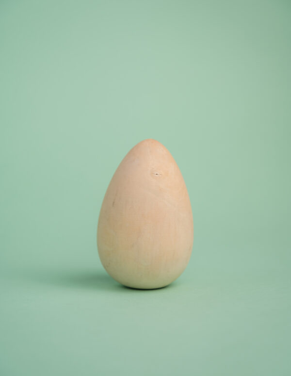 wooden egg 10cm 1N