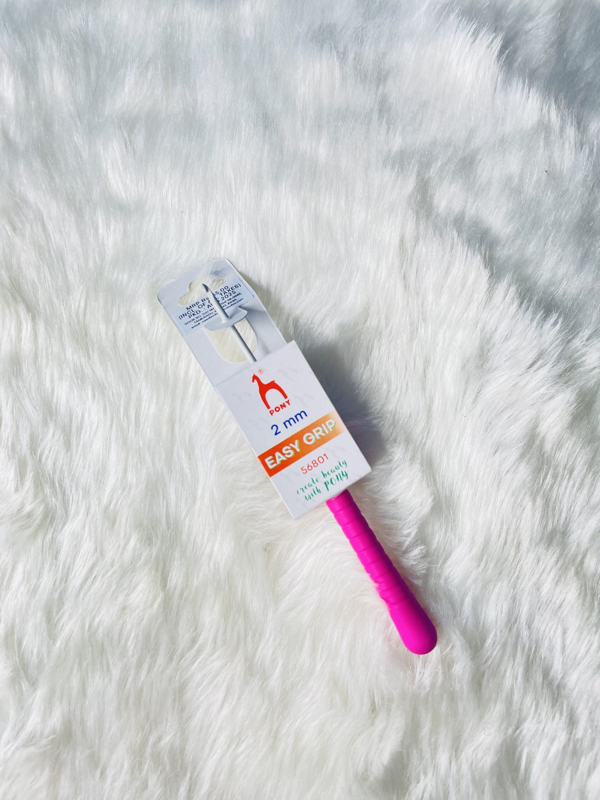 Pony Easy Grip Crochet Hook 2mm