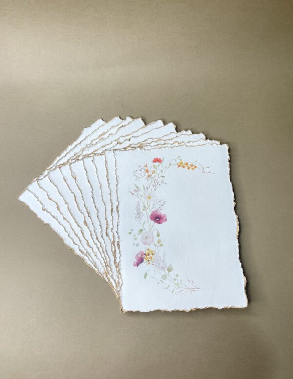 Handmade Printed Paper