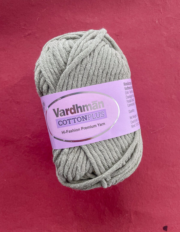 Vardhman Cotton Plus Yarn – Sage Green (CKM007) – Hi-Fashion Premium Cotton Blend Yarn