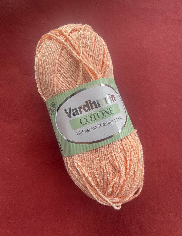 Vardhman Cotone Yarn – Soft Peach – Hi-Fashion Premium Cotton Yarn