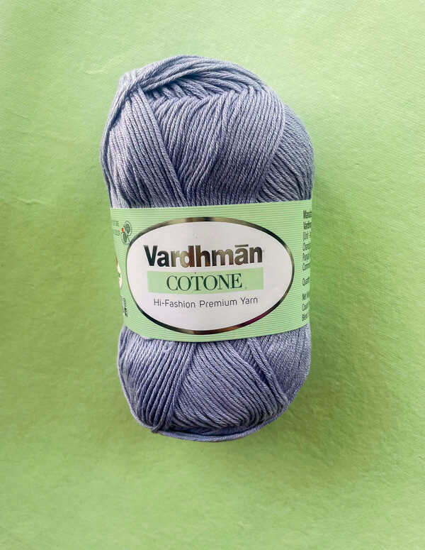 Vardhman Cotone Yarn – Steel Grey – Hi-Fashion Premium Cotton Yarn