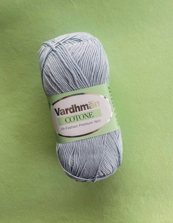 Vardhman Cotone Yarn – Silver Mist – Hi-Fashion Premium Cotton Yarn