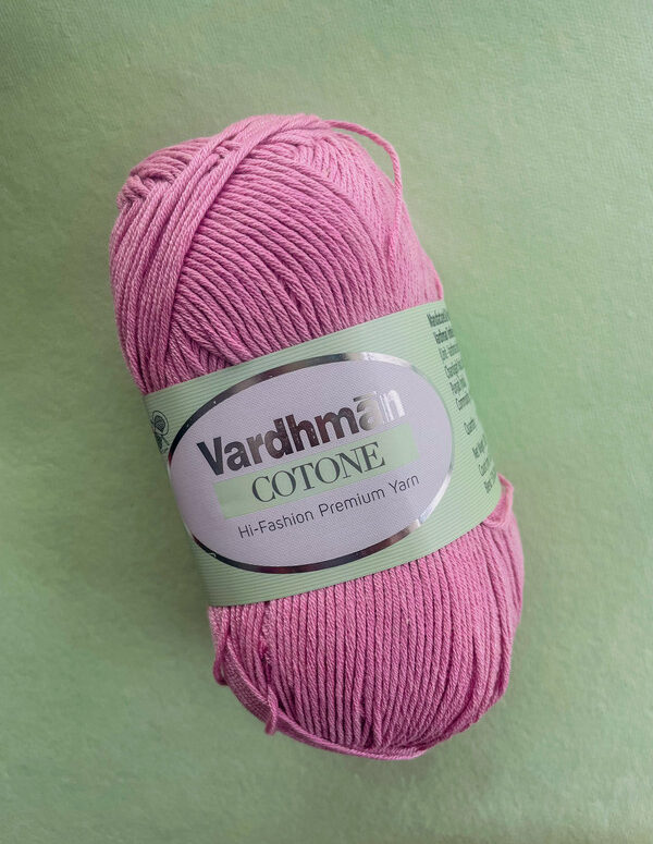 Vardhman Cotone Yarn – Rose Pink – Hi-Fashion Premium Cotton Yarn