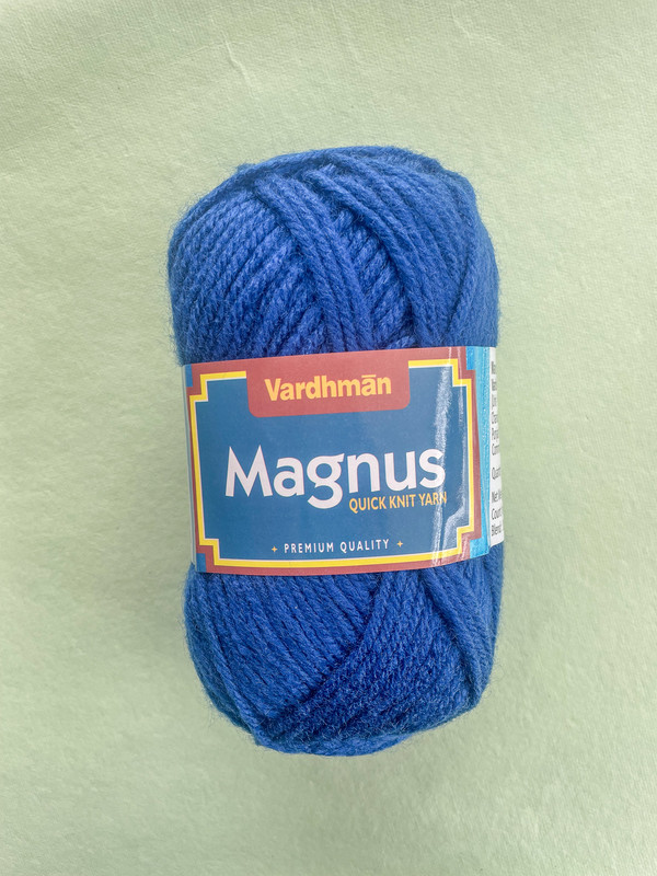 Vardhman Magnus Yarn – Deep Navy Blue – Quick Knit Premium Quality Yarn