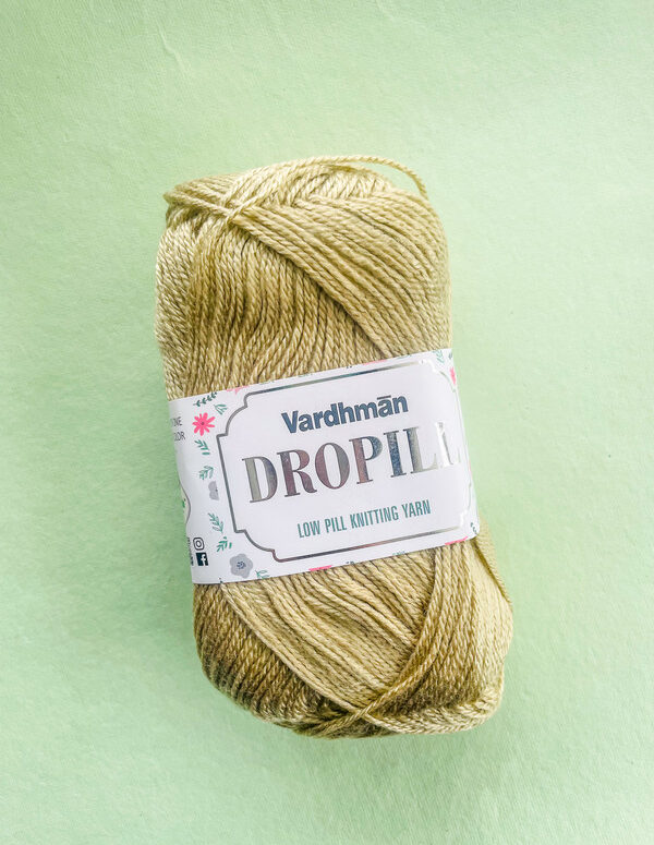 Vardhman Dropill Low Pill Knitting Yarn – Beige Ombre (DRM010) – Anti-Pilling Yarn for Sweaters, Cardigans & Winter Wear