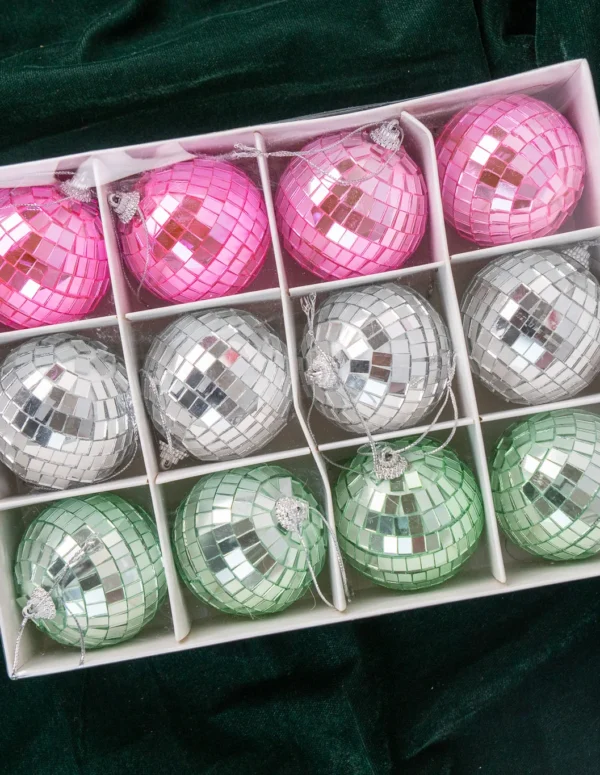 Disco Ball Christmas Ornaments