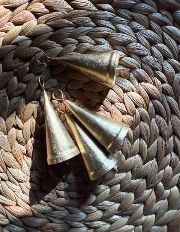 Antique Gold Christmas Bells