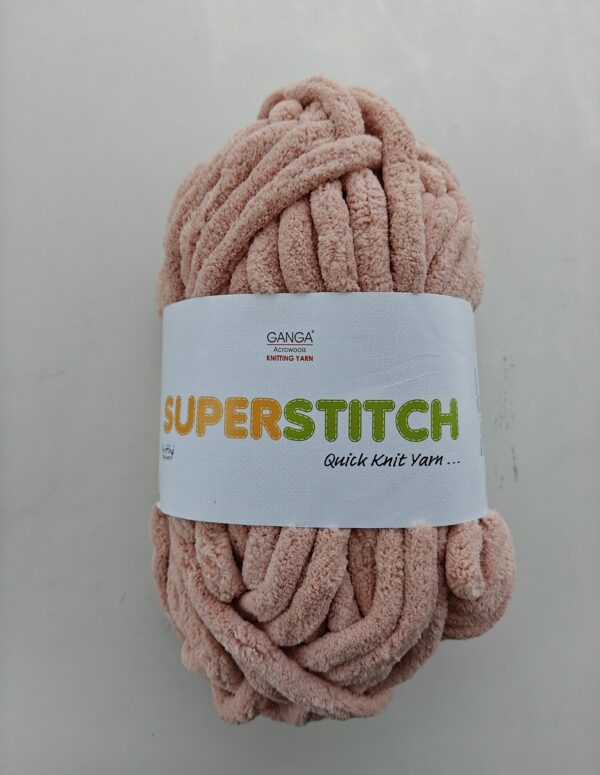 GANGA Superstitch Quick Knit Yarn, Soft Chunky Yarn for Knitting, Crochet, DIY Crafts & Home Décor